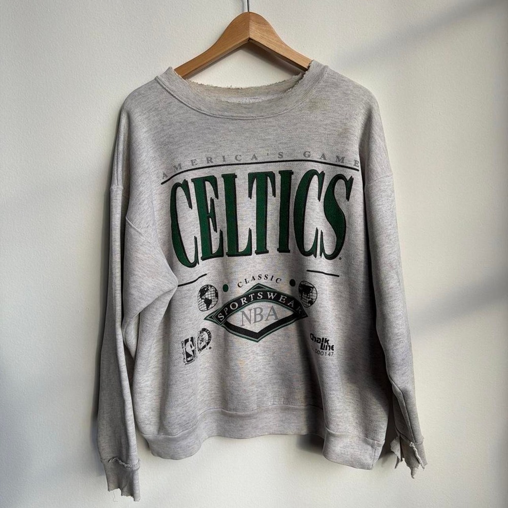 Boston Celtics grey crewneck sweatshirt